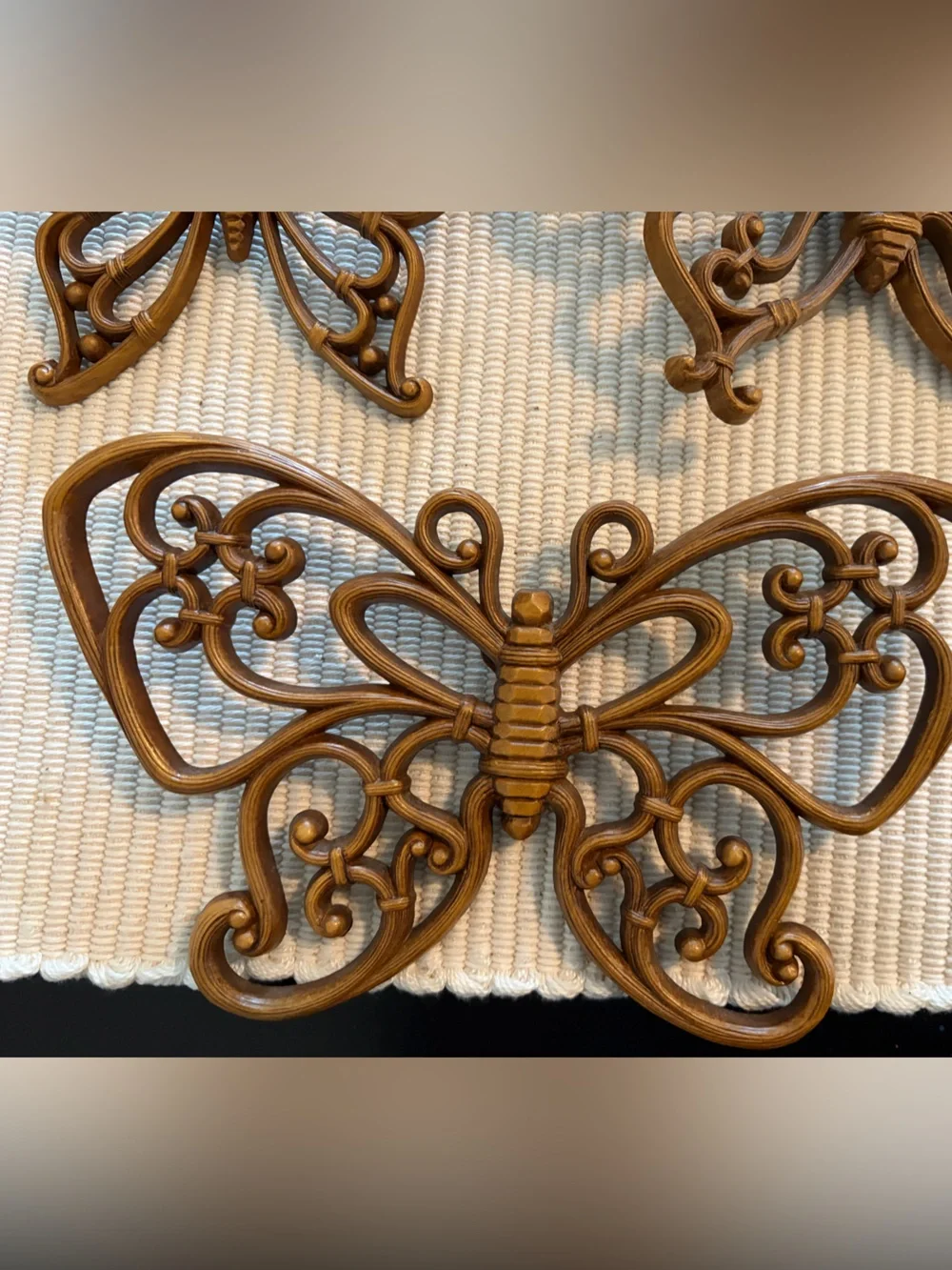 Vintage Butterfly Wall Decor Set - Elegant Home Accent